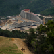 The multi-million dollar ski resort is meant to include hotels, cable cars, and a helipad, It was slated to open on Oct, 10